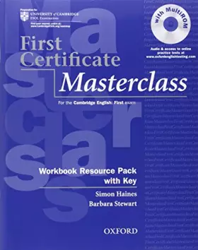 Couverture du produit · First Certificate Masterclass