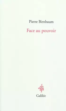 Couverture du produit · Face au pouvoir