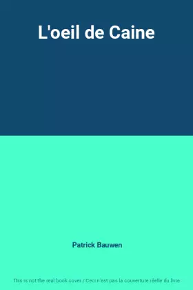 Couverture du produit · L'oeil de Caine