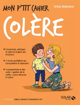 Couverture du produit · Mon p'tit cahier Colère