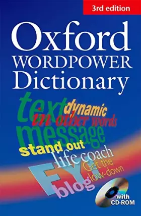 Couverture du produit · Oxford Wordpower Dictionary