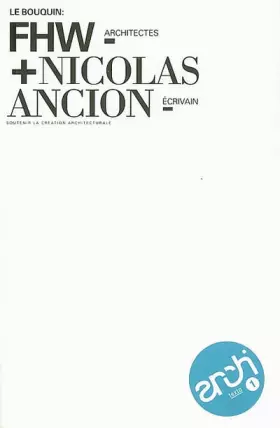 Couverture du produit · Fhw + Nicolas Ancion