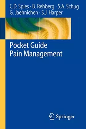 Couverture du produit · Pocket Guide Pain Management