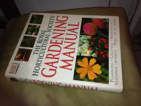 Couverture du produit · RHS Gardening Manual