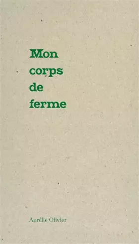 Couverture du produit · Mon corps de ferme