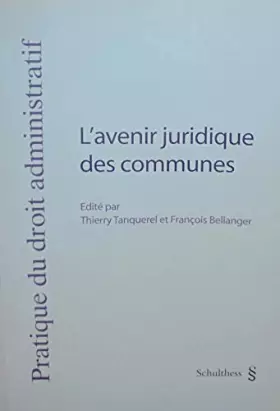 Couverture du produit · L'avenir juridique des communes: Journée de droit administratif 2007 (Pratique du droit administratif)