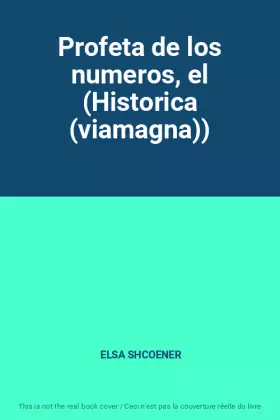 Couverture du produit · Profeta de los numeros, el (Historica (viamagna))