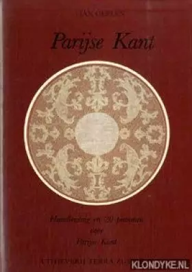 Couverture du produit · PARIJSE KANT
