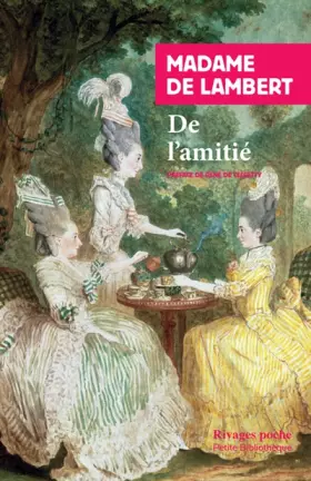 Couverture du produit · De l'amitié