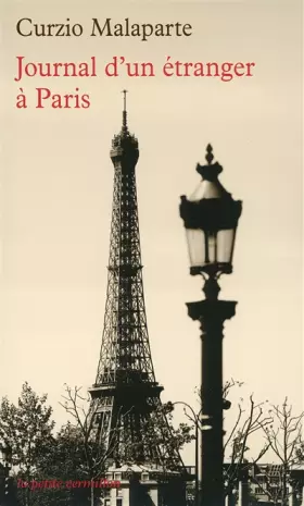 Couverture du produit · Journal d'un étranger à Paris
