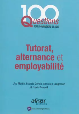 Couverture du produit · Tutorat, alternance et employabilité