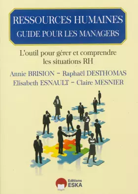 Couverture du produit · RESSOURCES HUMAINES GUIDE POUR LES MANAGERS