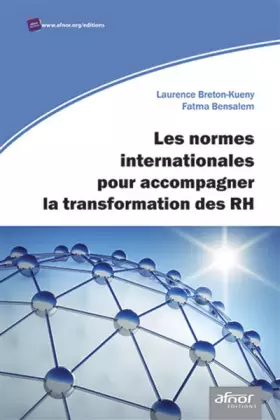 Couverture du produit · Les normes internationales pour accompagner la transformation des RH