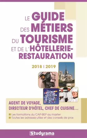 Couverture du produit · Le guide des métiers du tourisme et de l'hôtellerie-restauration