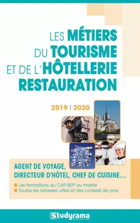 Couverture du produit · Les métiers du tourisme, de l'hôtellerie et de la restauration 2019/2020