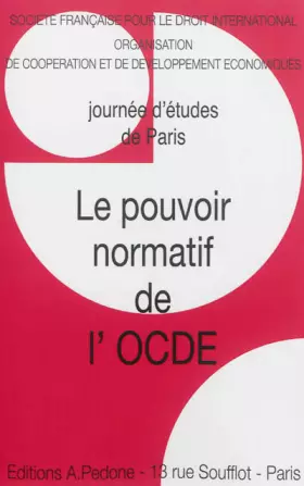 Couverture du produit · Le pouvoir normatif de l'OCDE