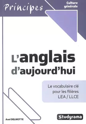 Couverture du produit · L'anglais d'aujourd'hui