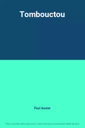 Couverture du produit · Tombouctou