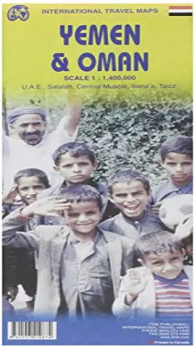 Couverture du produit · carte Oman & Yemen