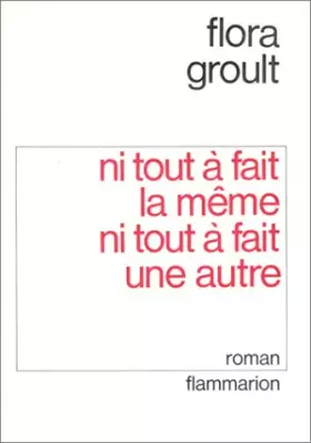 Couverture du produit · Ni tout à fait la même ni tout à fait une autre