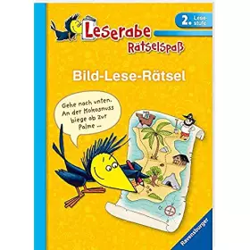Couverture du produit · Leserabe: Bild-Lese-Rätsel (2. Lesestufe)
