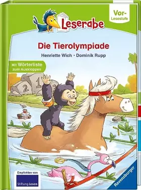 Couverture du produit · Die Tierolympiade - Leserabe ab Vorschule - Erstlesebuch für Kinder ab 5 Jahren