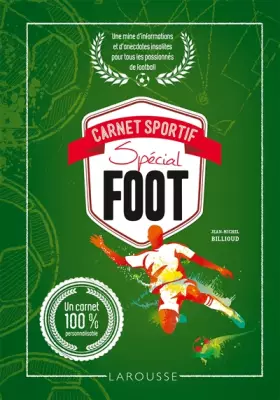 Couverture du produit · CARNET SPORTIF SPECIAL FOOT