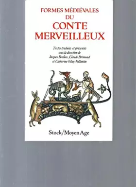 Couverture du produit · Formes médiévales du conte merveilleux