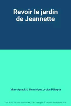 Couverture du produit · Revoir le jardin de Jeannette