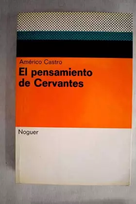 Couverture du produit · El pensamiento de Cervantes