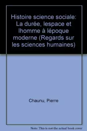Couverture du produit · Histoire, science sociale