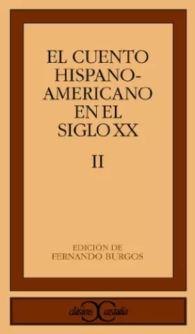 Couverture du produit · Cuentos de Hispanoamerica en el Siglo XX