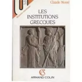 Couverture du produit · Les institutions grecques