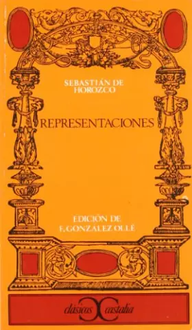 Couverture du produit · Representaciones .: 97 (CLASICOS CASTALIA. C/C.)