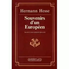Couverture du produit · Souvenirs d'un européen
