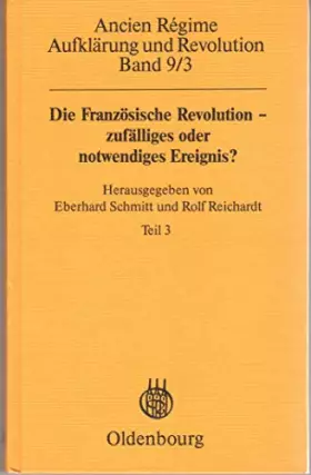 Couverture du produit · Die Französische Revolution - zufälliges oder notw