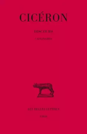 Couverture du produit · Discours, tome 10 : Catilinaires
