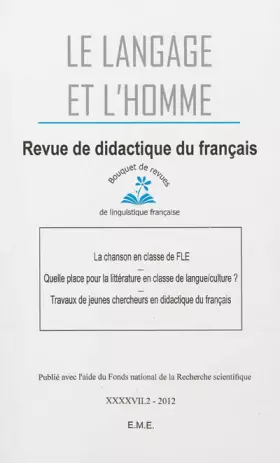 Couverture du produit · La chanson en classe de FLE