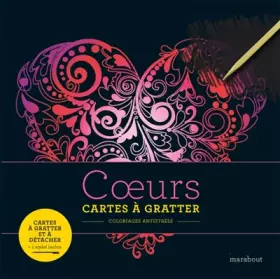 Couverture du produit · Livre à gratter coeurs