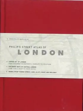 Couverture du produit · Philip's Street Atlas of London (Philip's Street Atlases)