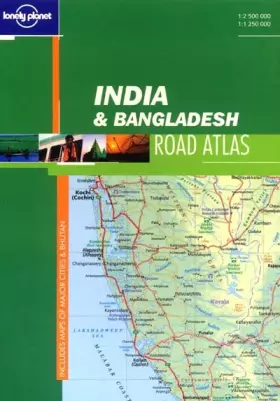Couverture du produit · Lonely Planet India & Bangladesh: Road Atlas