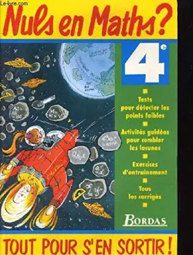 Couverture du produit · NULS EN MATHS ? 4EME (Ancienne Edition)