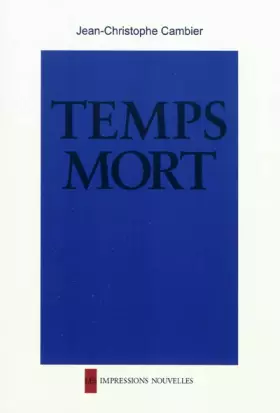 Couverture du produit · Temps mort