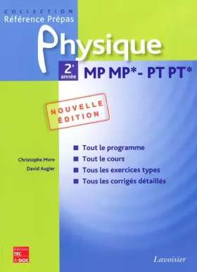 Couverture du produit · Physique MP MP* - PT PT* 2e année