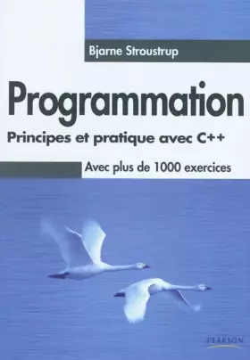 Couverture du produit · Programmation - Principes et pratique avec C++
