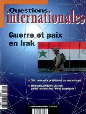 Couverture du produit · Guerre et paix en irak n 16 novembre-decembre 2005