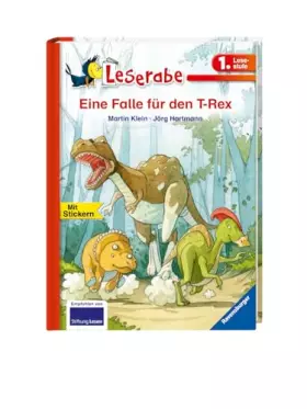 Couverture du produit · Eine Falle für den T-Rex - Leserabe 1. Klasse - Erstlesebuch für Kinder ab 6 Jahren