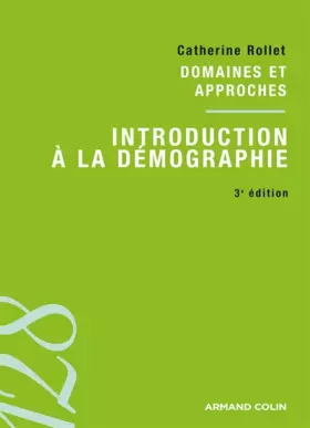 Couverture du produit · Introduction à la démographie: Domaines et approches