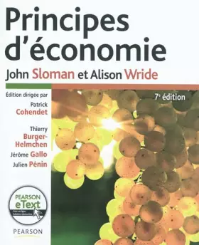 Couverture du produit · Principes d'économie 7e Ed. + eText