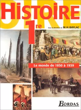 Couverture du produit · Histoire : 1re. Manuel de l'élève